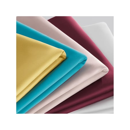 Zasłona Gotowa Pudrowy Róż 140 x 280 Przelotki Kółka Półzaciemniająca Gładka