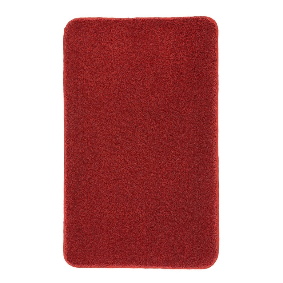 Kleine Wolke Relax Dywanik łazienkowy czerwony 85x150 cm