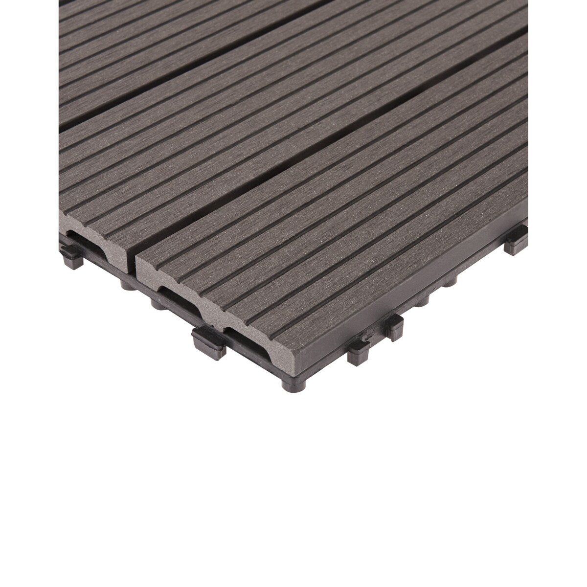 Płytki tarasowe ATELETA Kompozyt WPC Grafitowy