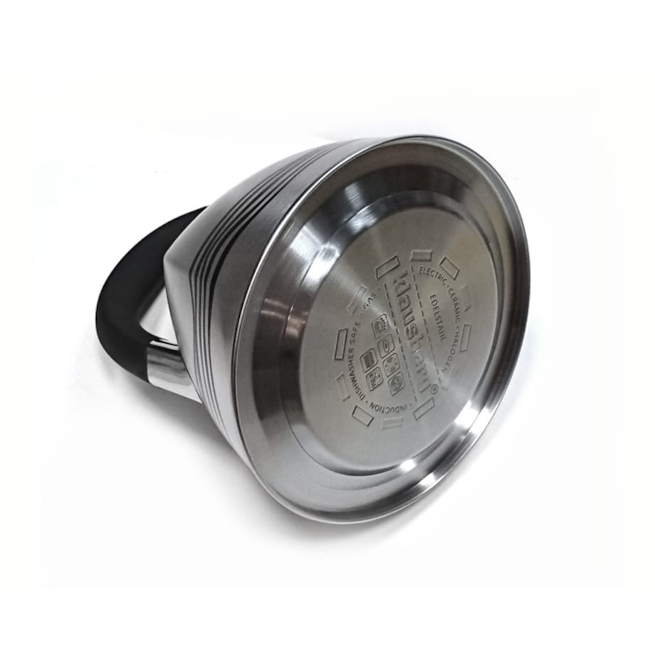 Czajnik stalowy z gwizdkiem 3.0L zmieniający kolor indukcja KLAUSBERG