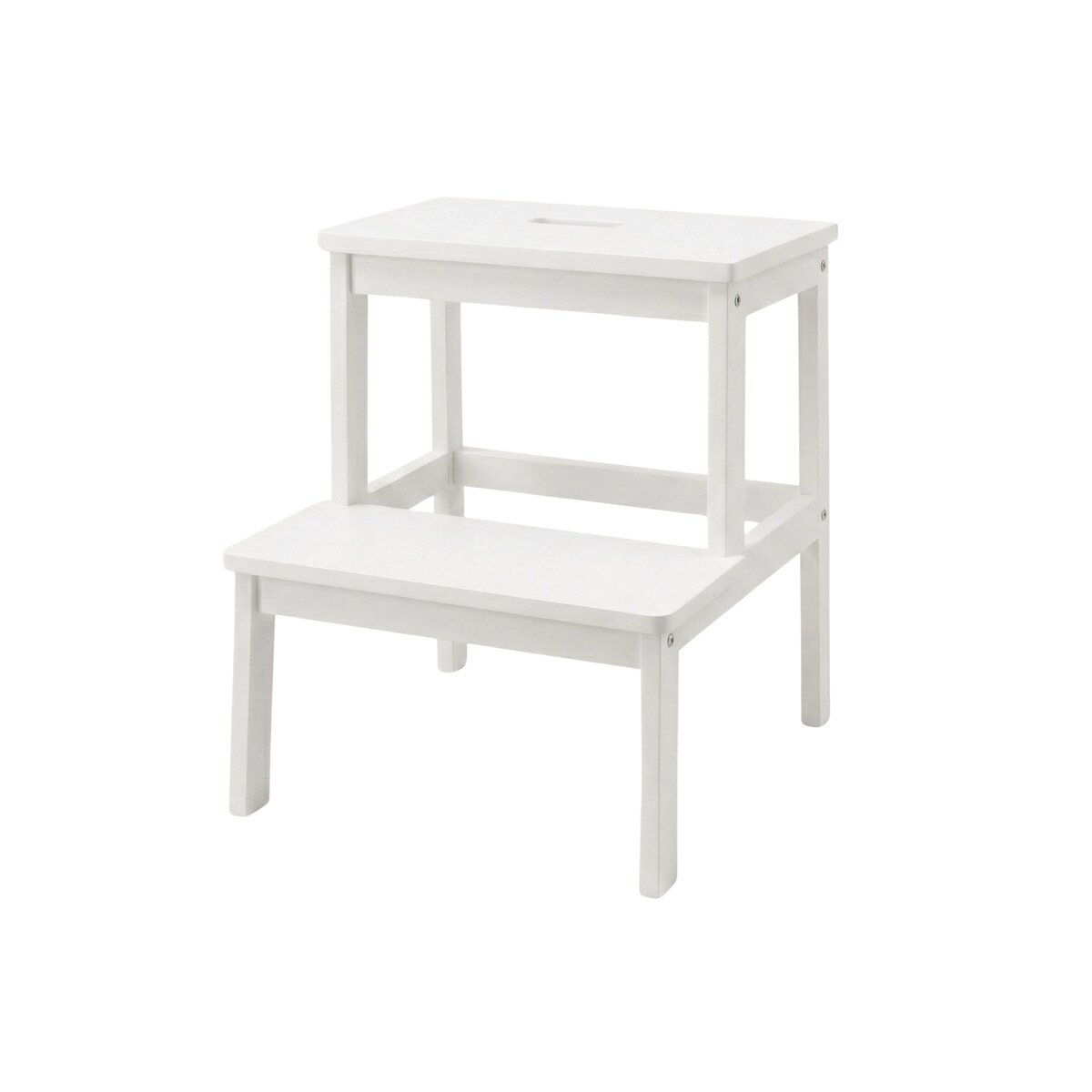 Bambusowy taboret ze schodkiem KROK, wys. 46 cm