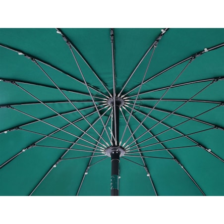 Parasol ogrodowy ⌀ 255 cm zielony BAIA