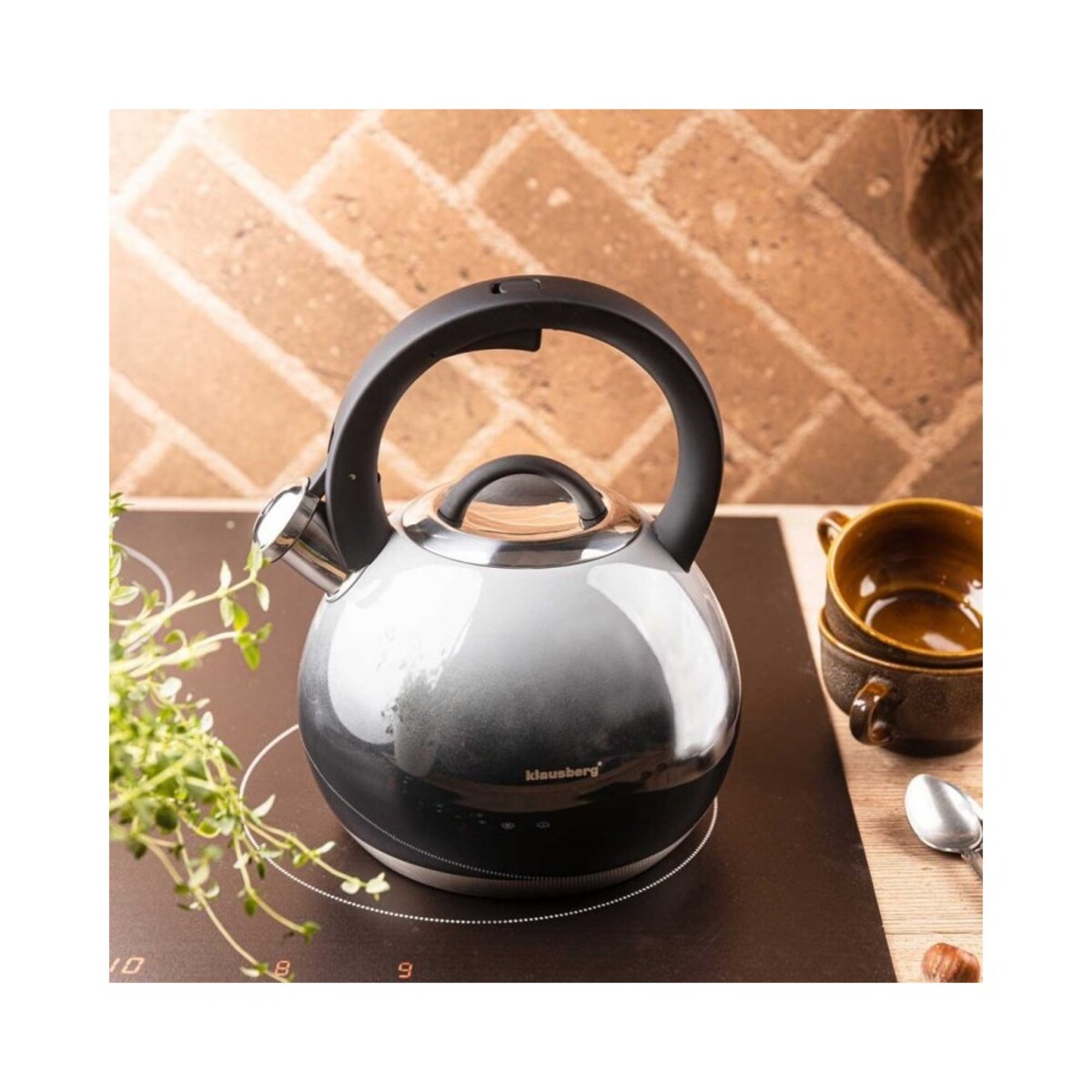 Klausberg czajnik z gwizdkiem 3l 64824