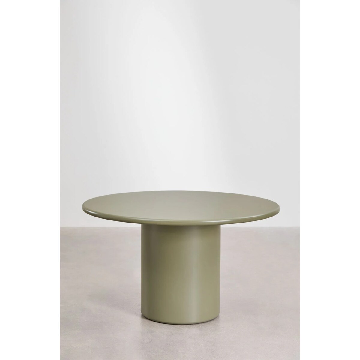 Okrągły stół z MDF szałwiowy Ø 130 cm