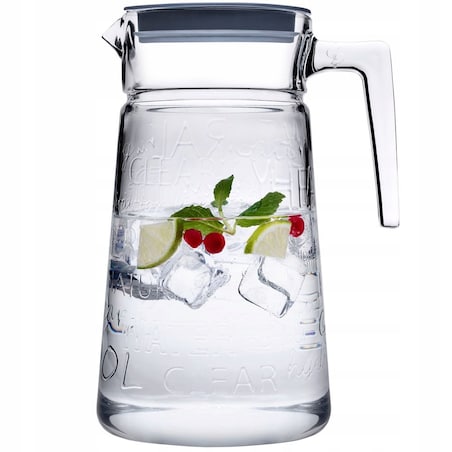 DZBANEK SZKLANY NA WODĘ NAPOJE 2 L w napisy PASABAHCE szklany soki prezent