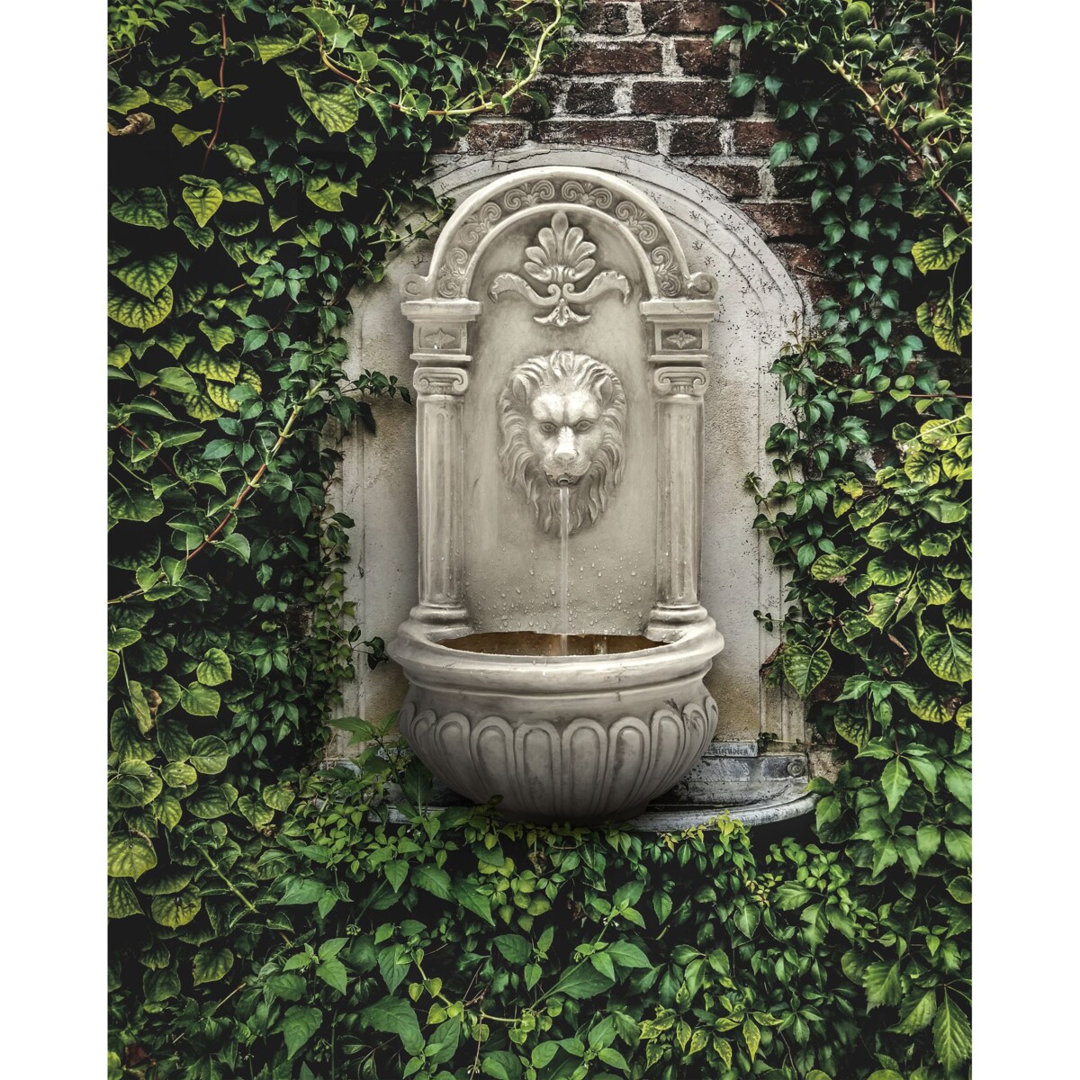 Fontanna ogrodowa LED MARMORE Jasnobeżowy