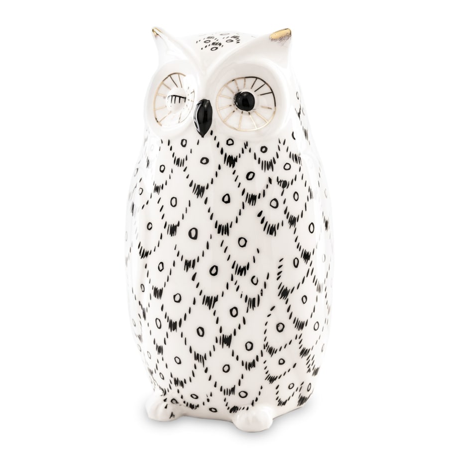 Skarbonka ceramiczna - 18,5x9x8 cm OWL