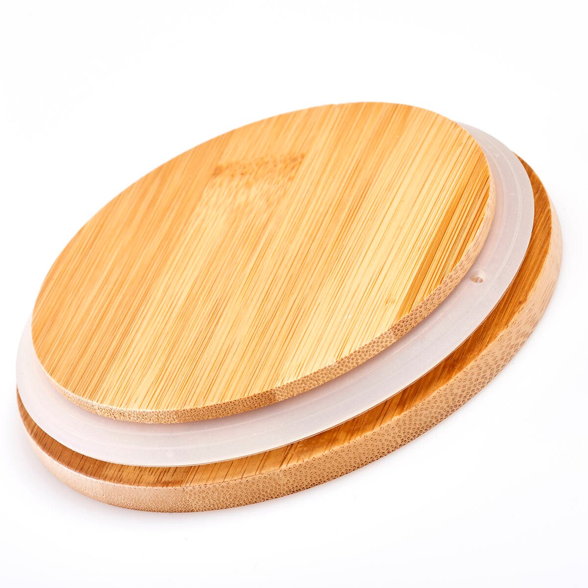 Ceramiczny pojemnik ANTHRACITE z bambusową pokrywką, 650 ml, ZELLER