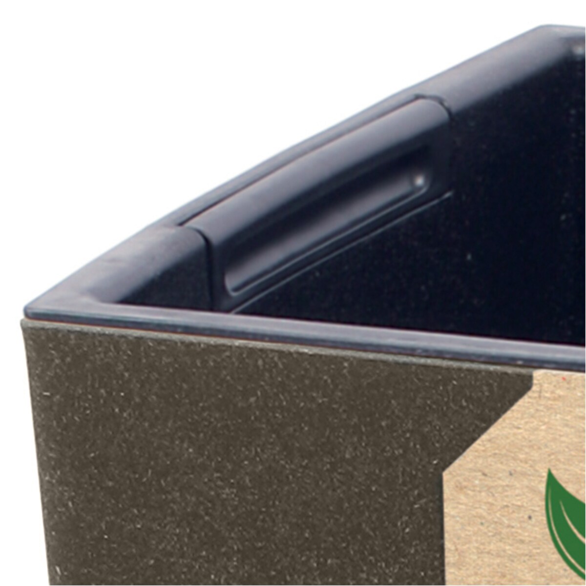 Donica Doniczka Ogrodowa 19,5/24/29,5 Cm Zestaw Na Taras Do Ogrodu Domu Eco Wood Kawa