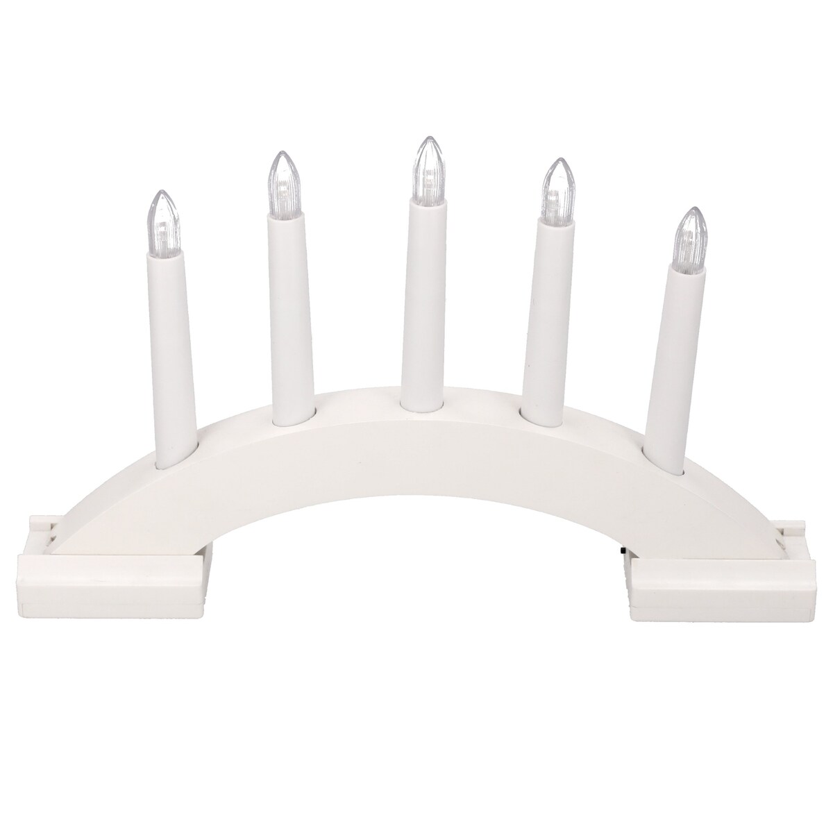 Świecznik 5 LED świąteczny LATARENKA na boże narodzenie TIMER baterie JUMI