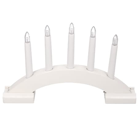 Świecznik 5 LED świąteczny LATARENKA na boże narodzenie TIMER baterie JUMI