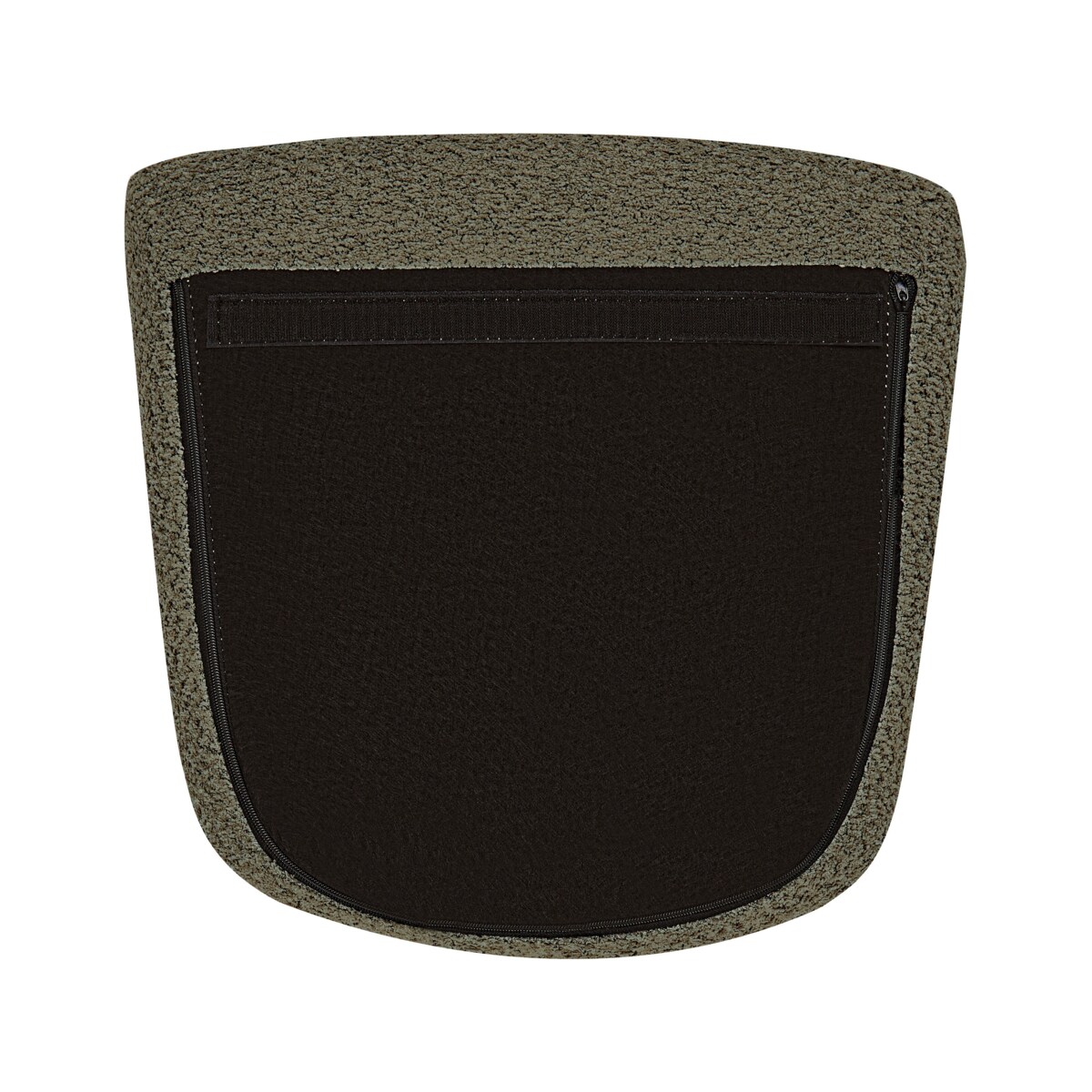 Fotel bujany boucle zielony OULU