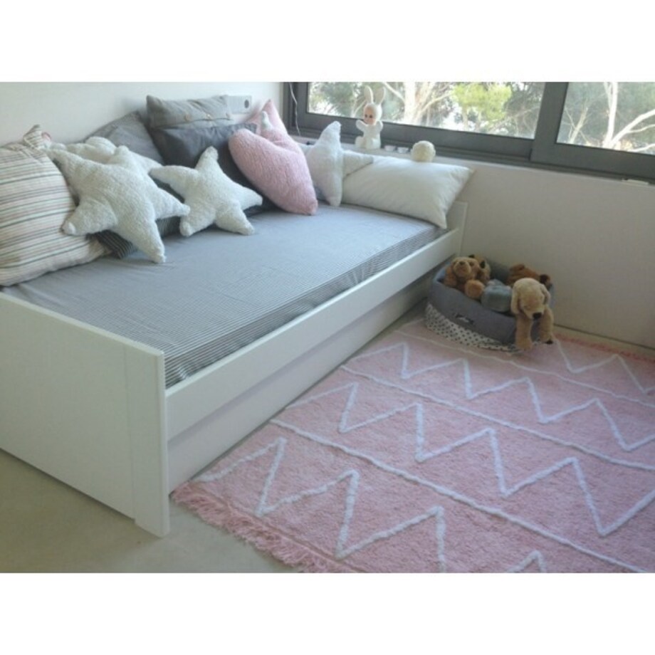 Dywan Bawełniany Hippy Soft Pink 120x160 cm Lorena Canals