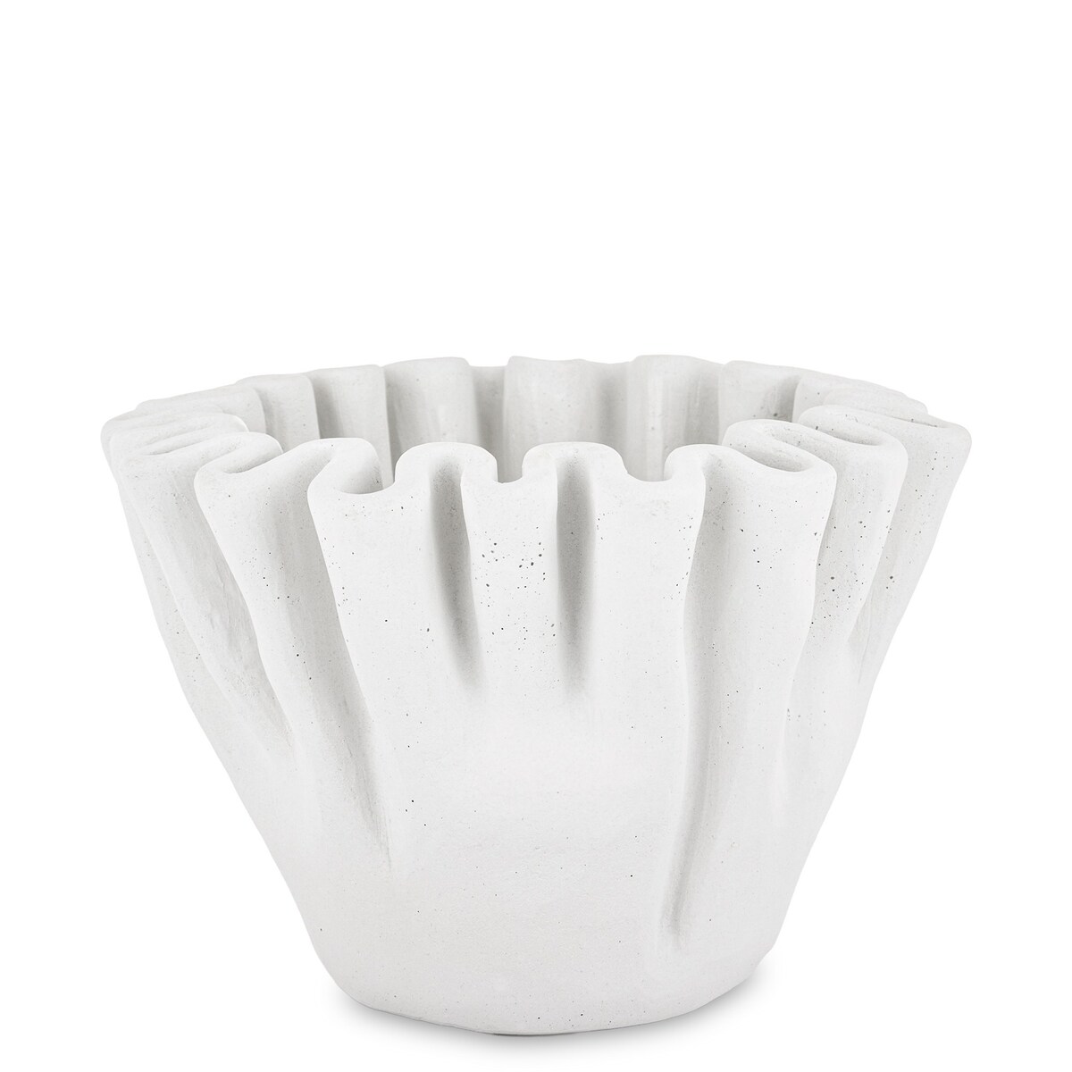 Osłonka cementowa 16,5x23,5x23,5 cm CISANA biała small