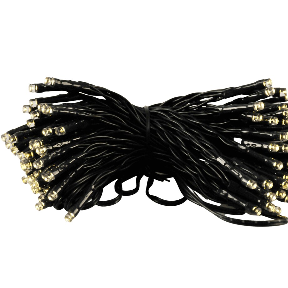 Zewnętrzne lampki choinkowe łańcuch 100 LED ciepła, 11.9 m, POLUX