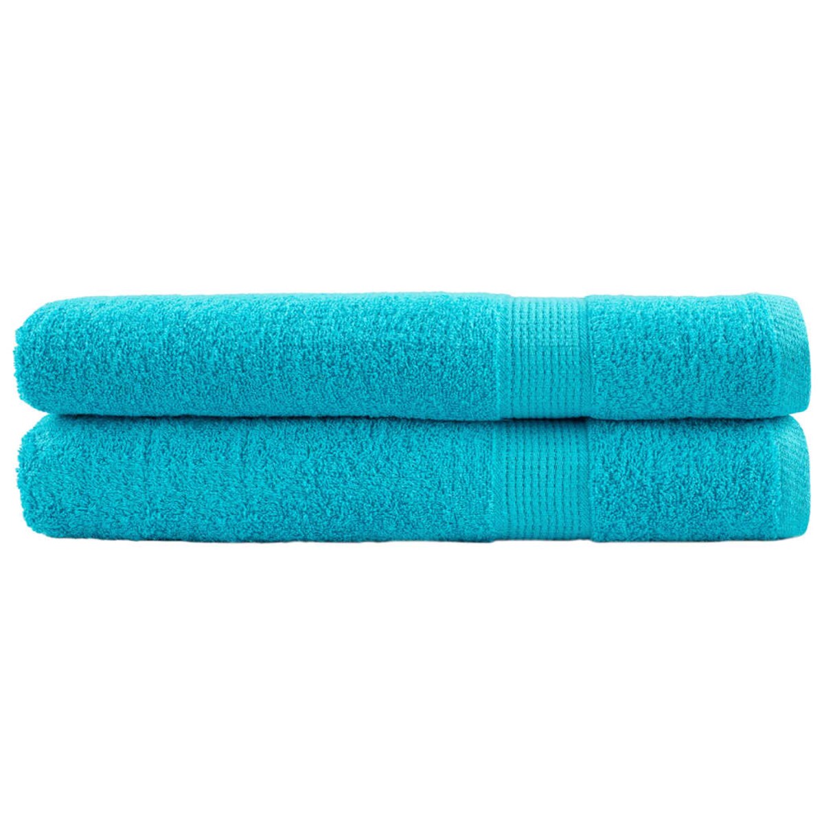 vidaXL Ręczniki premium SOLUND 2 szt., turkusowe, 80x200 cm, 600 g/cm²