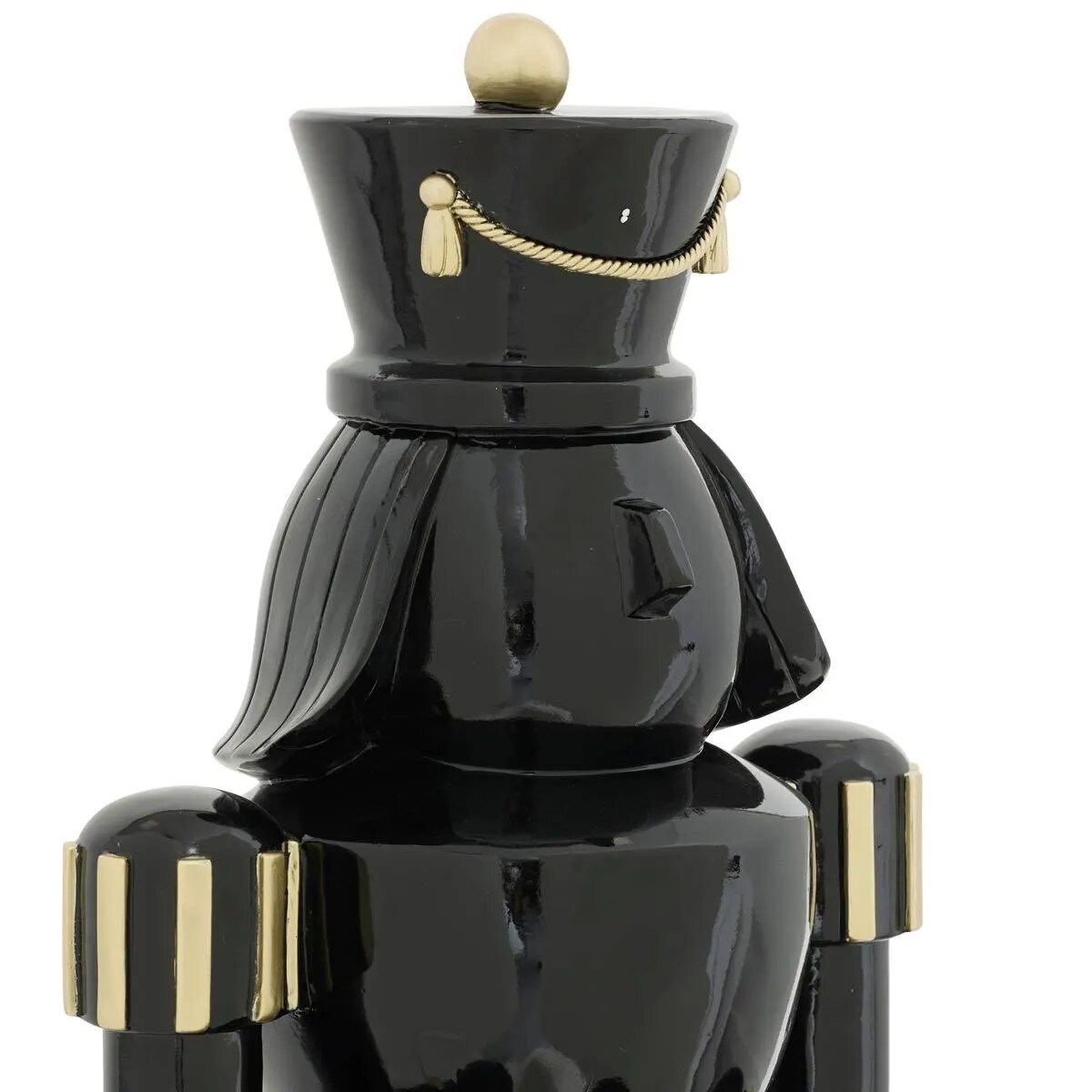 Duży Dziadek do Orzechów czarny 106 cm