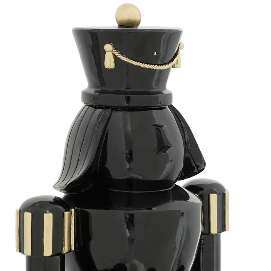 Duży Dziadek do Orzechów czarny 106 cm