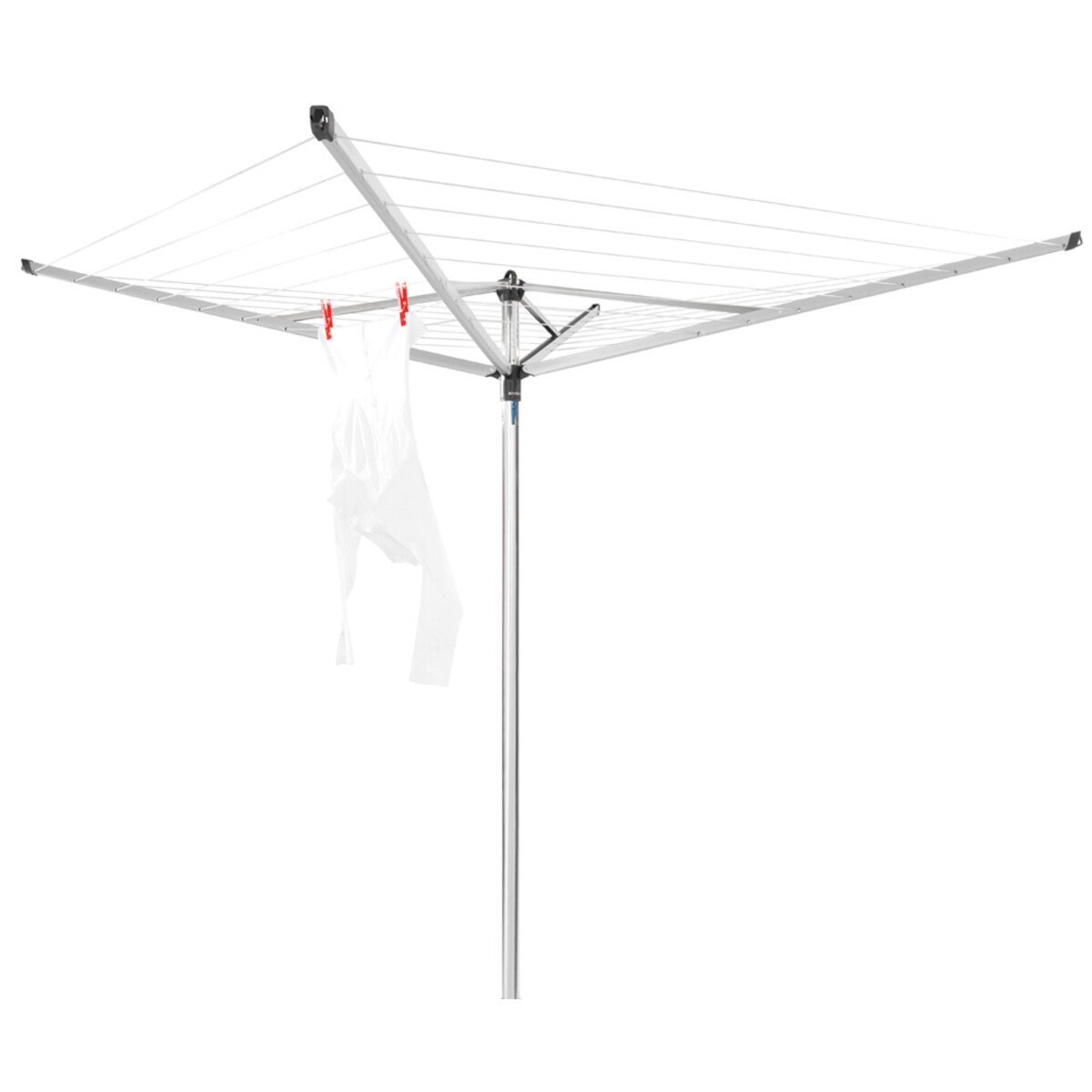 Suszarka ogrodowa Topspinner 40m szara do gruntu 310744