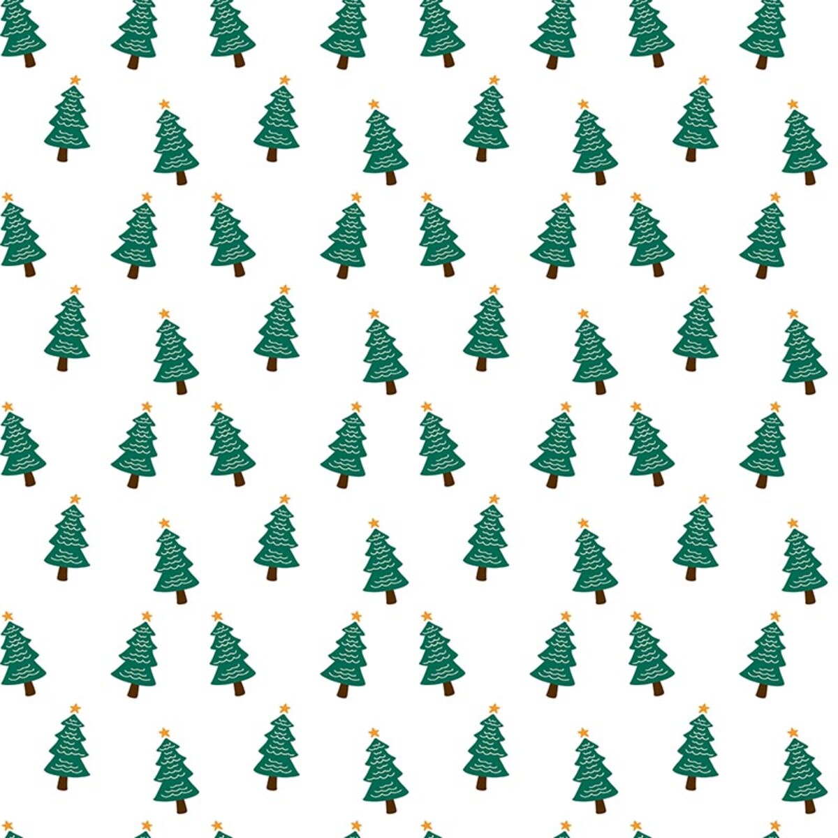 Podkładki świąteczne - Choinki