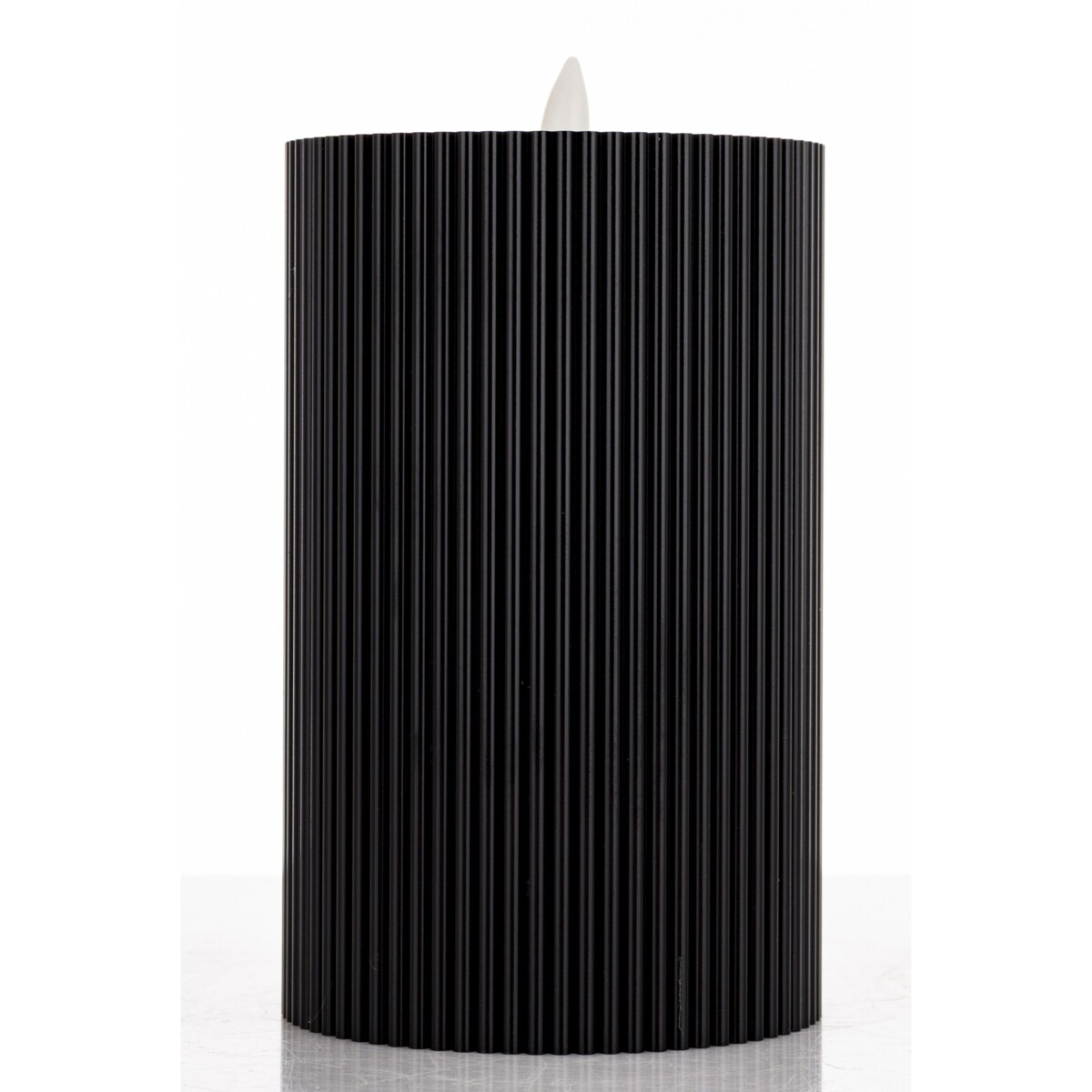 Świeca LED z tworzywa sztucznego14x8x8 cm CANDEL-2 czarna z timerem