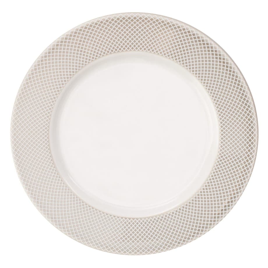 Verlo NORWICH Talerz płaski 16 cm beżowy rant