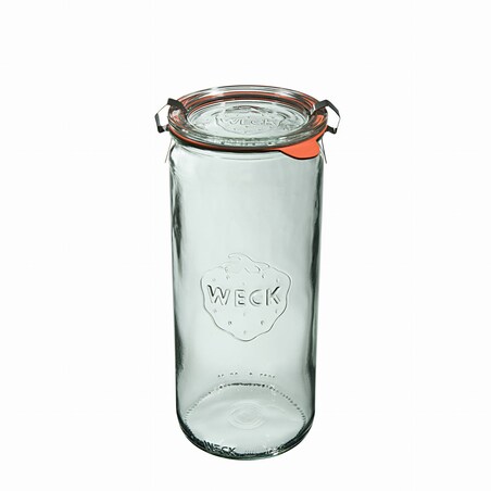 Weck Słoik Cylindryczny1040 ml(6 szt), pok, usz, zap x2