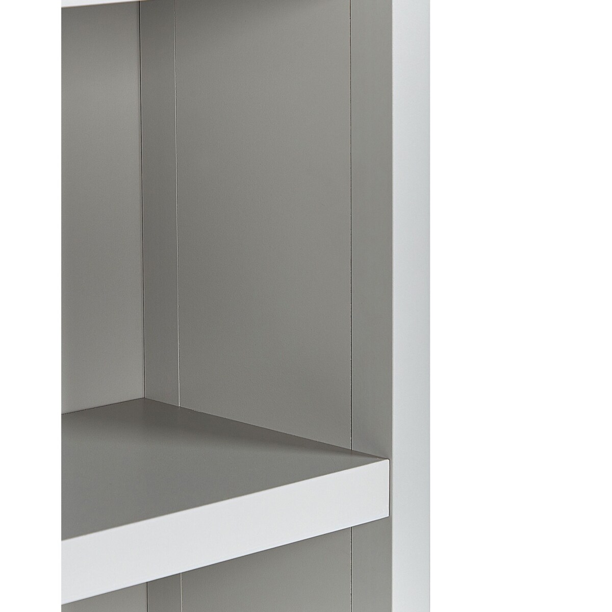 Regał 4 półki szary CLIO