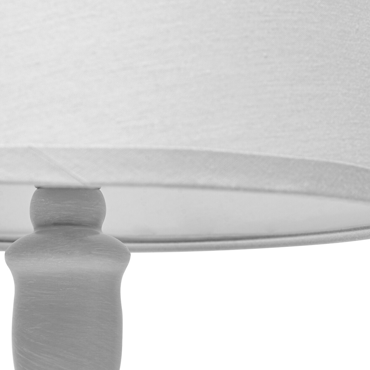 KONSIMO GITTA Klasyczna lampka nocna kolor szary