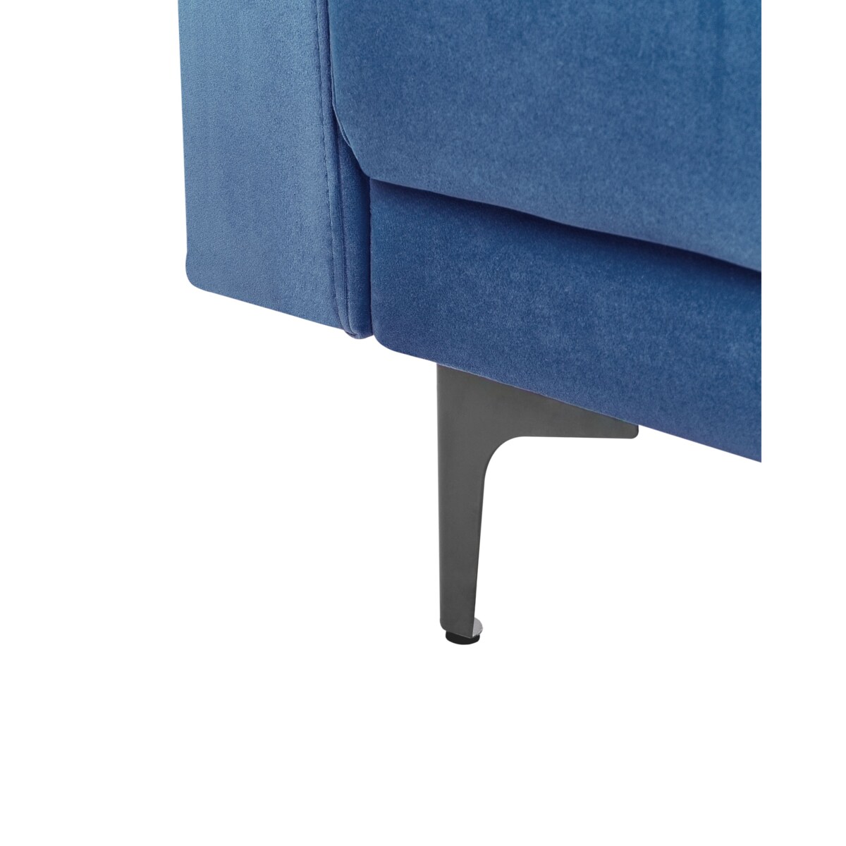 Fotel ABERDEEN Welur Niebieski