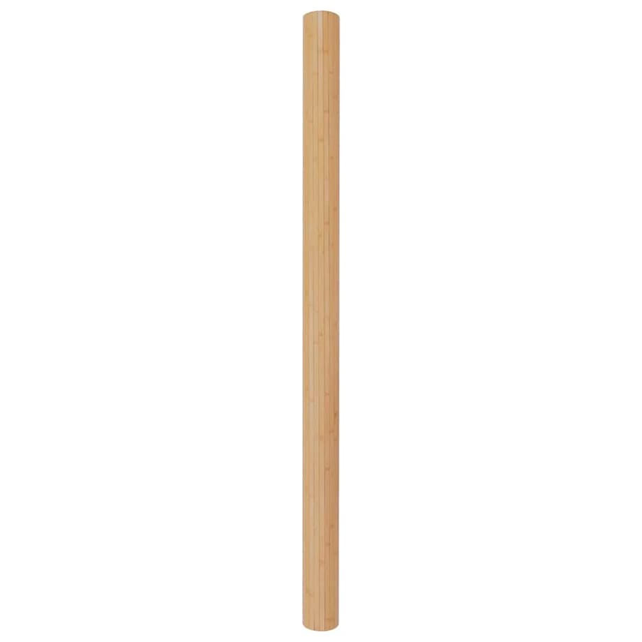 vidaXL Parawan bambusowy, szerokość 250 cm, wysokość 165 cm, naturalny