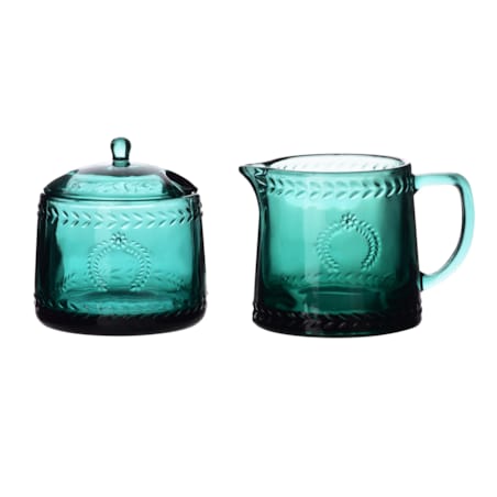 ECILA DARK Komplet cukiernIcA śr 9xh7,3cm z mlecznikiem 300 ml