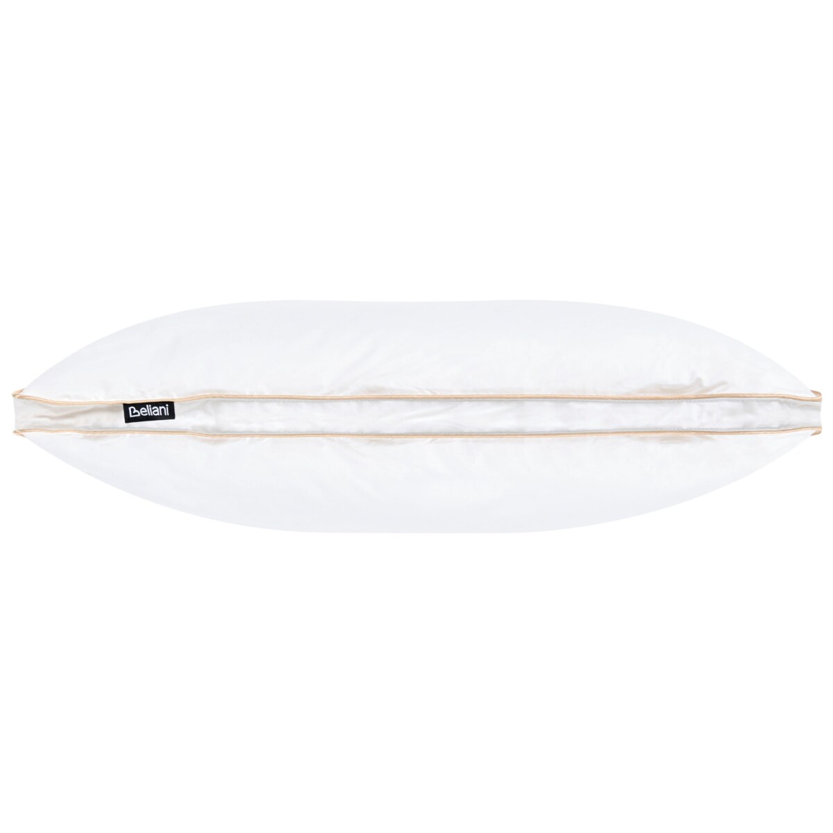 Poduszka trzykomorowa ETNA Wysoka Kacze pióra i puch 80 x 80 cm Biały