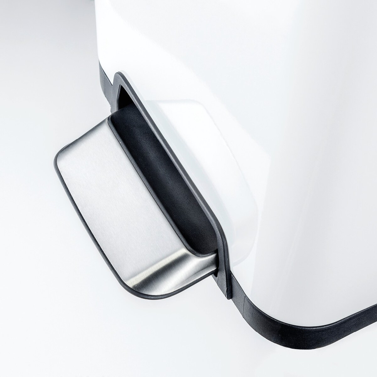 Kosz na śmieci czarny mat Big Double Master - Wesco