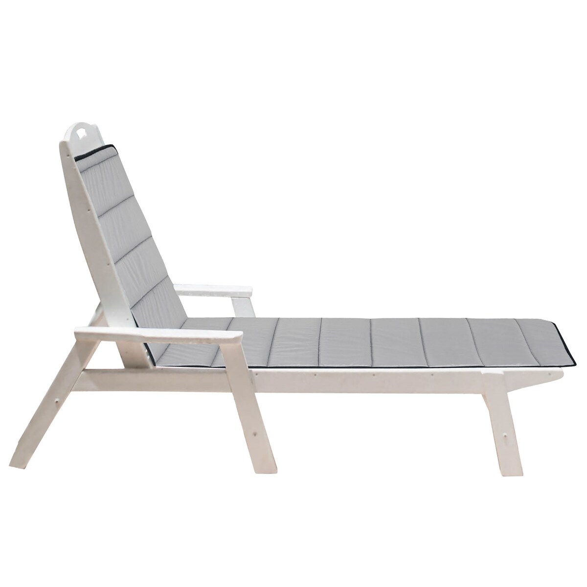 Poduszka Pikowana Z Oparciem Z Pianki Na Ławkę Krzesło Leżak 190X60 Cm