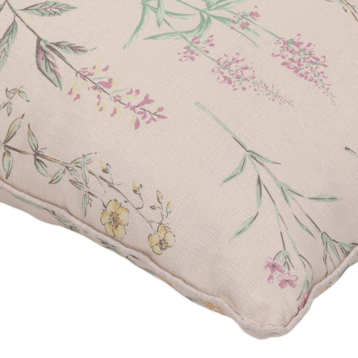 Poduszka dekoracyjna w kwiatowy wzór, 45 x 45 cm