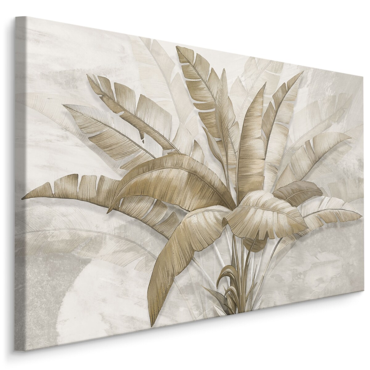 Obraz na płótnie drzewo bananowe w stylu boho 120x80cm