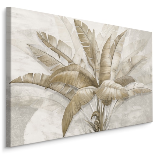 Obraz na płótnie drzewo bananowe w stylu boho 120x80cm