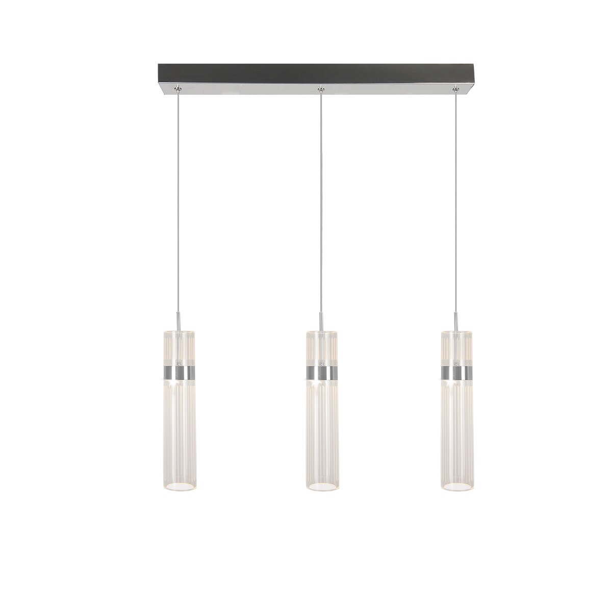 Lampa sufitowa wisząca Light Prestige Ambiente transparentny LED CCT 3000K/4000K/6000K (regulowana) 1 szt.