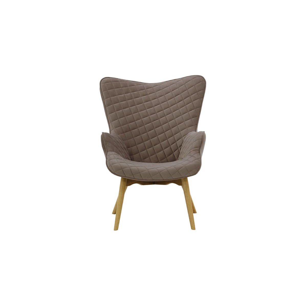 Fotel uszak z przeszyciami Ducon Velvet-Velluto 17