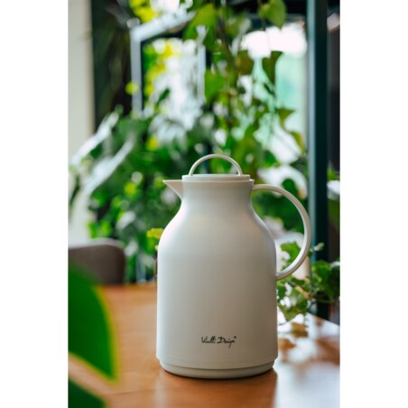 Termos z wkładem szklanym 1L AMO szary 27787