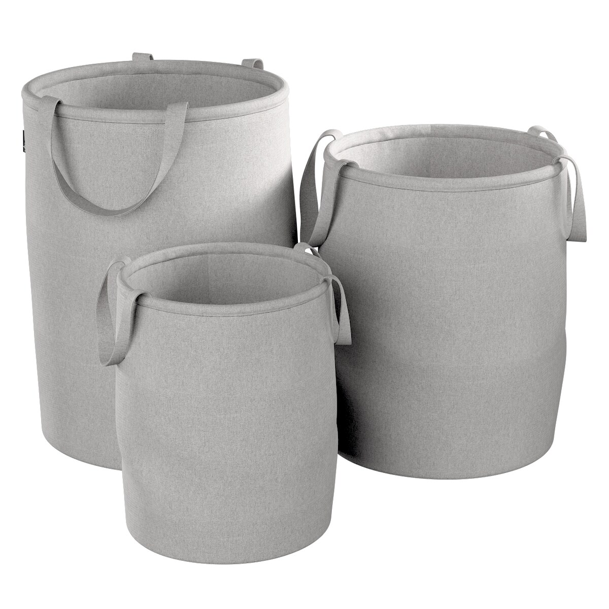 Kosz na zabawki Tobi, jasny popiel, 30x40cm, Lollipop