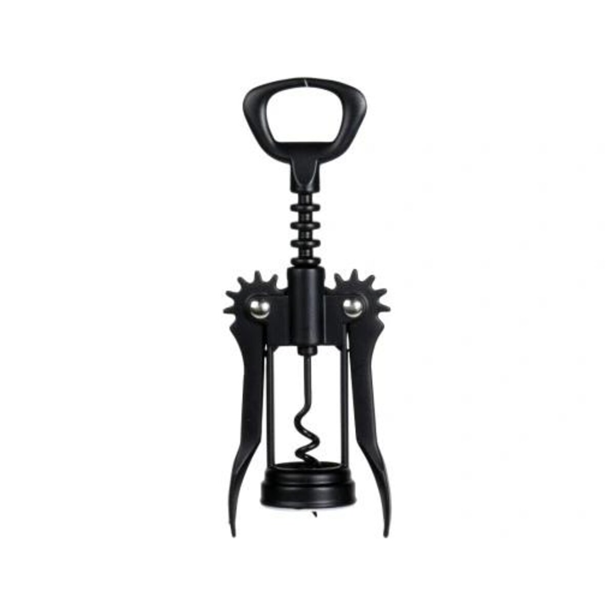 KORKOCIĄG do wina otwieracz czarny 17 cm