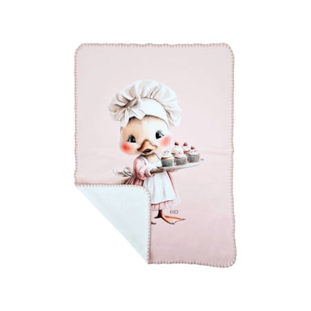 Kocyk Panelowy Muszelka KUCHARKA