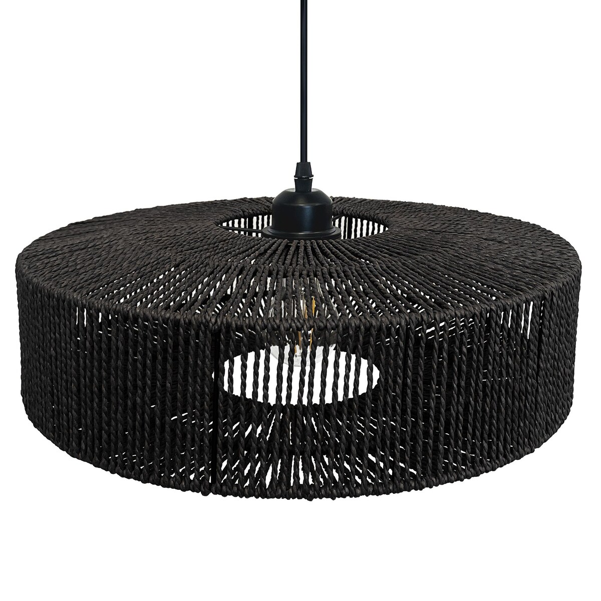 Lampa Wisząca Boho APP1484-1CP Czarna