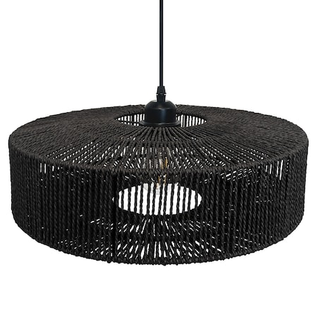 Lampa Wisząca Boho APP1484-1CP Czarna