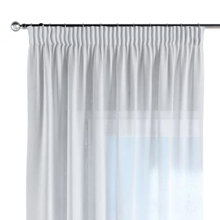 Zasłona na taśmie marszczącej 1 szt. 130x260 prześwitujący ecru