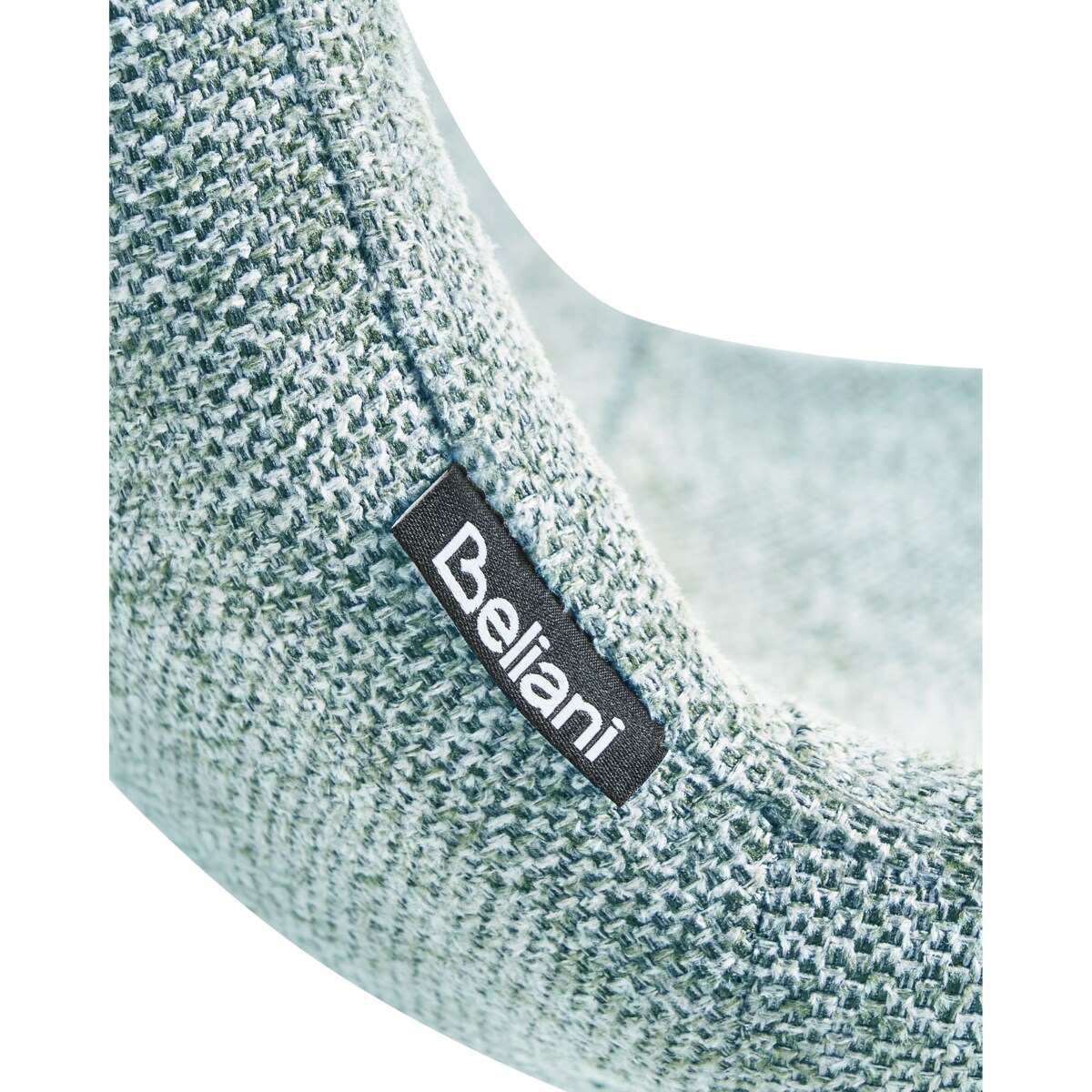 Zestaw 4 krzeseł do jadalni CALDWELL Miętowy