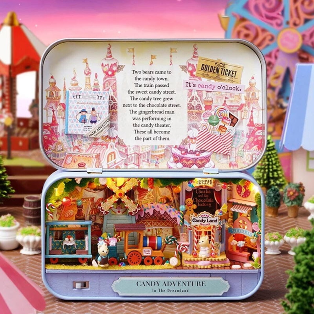 Miniaturowy domek - Królestwo słodkości