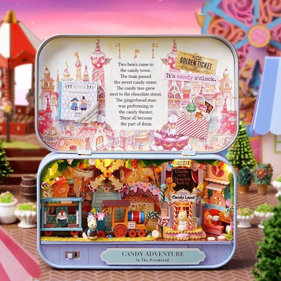 Miniaturowy domek - Królestwo słodkości